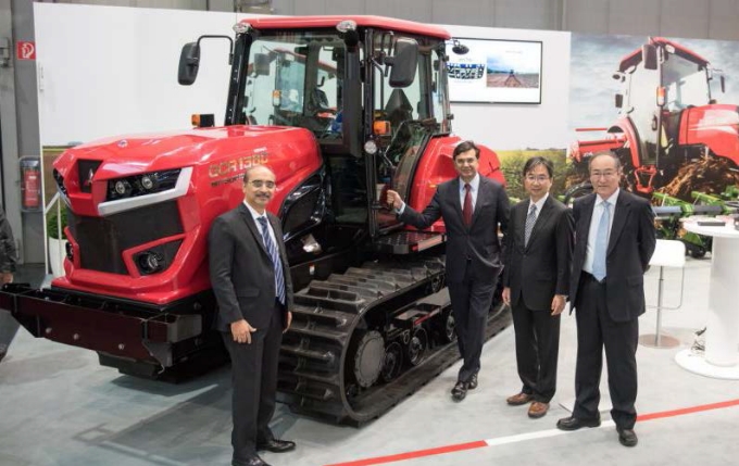 Mahindra Makes a Grand Debut at Agritechnica 2017