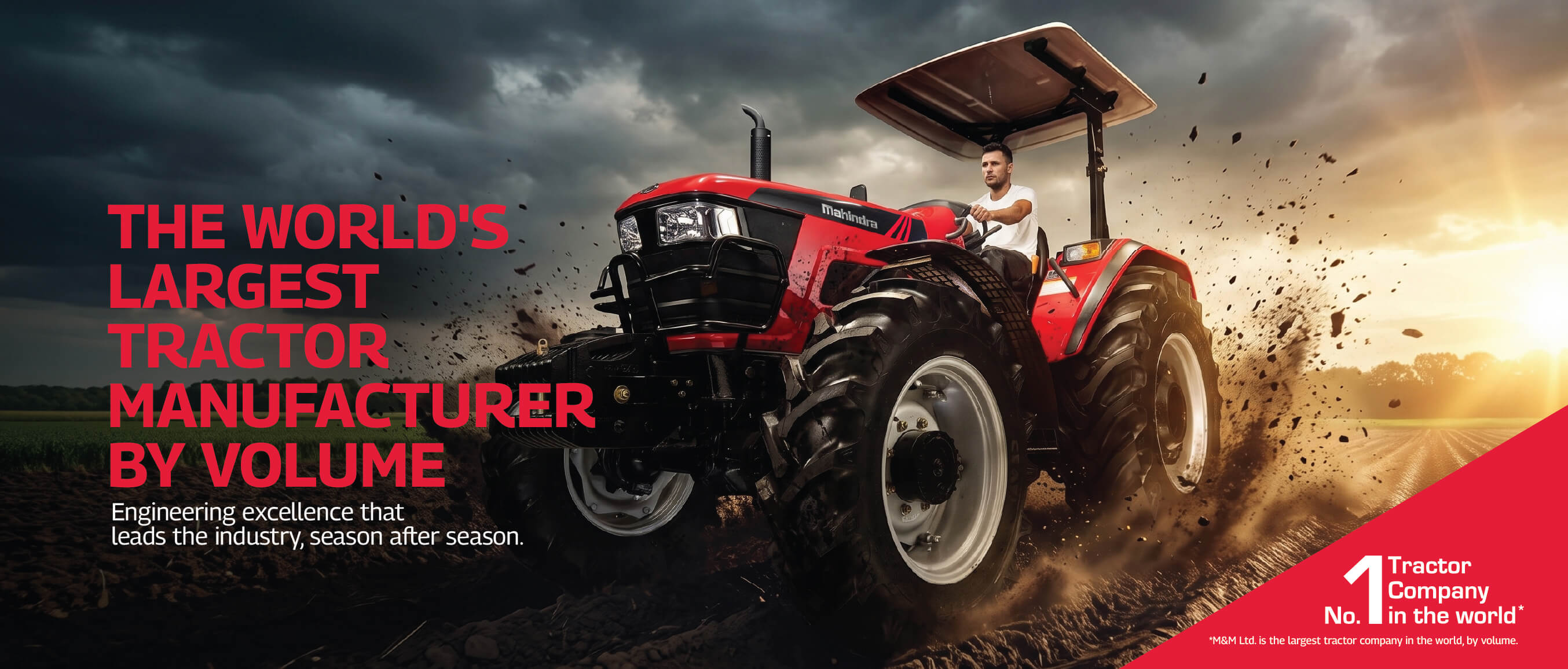The worlds largest tractor manufacturer by volume